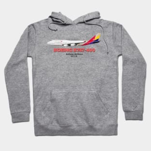 Boeing B747-400 - Asiana Airlines Hoodie